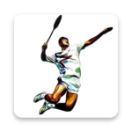 badminton footwork drills android application logo